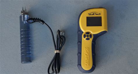 delmhorst total check moisture meter